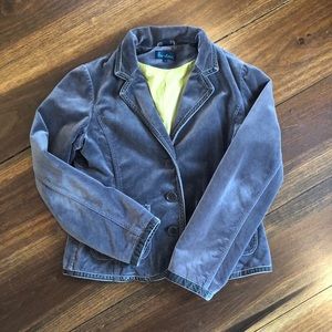 Boden Velvet Blazer Size 10